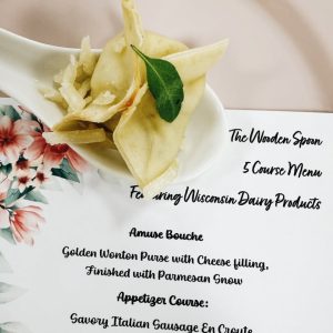 5 Course Dinner Featuring Local Dairy Products